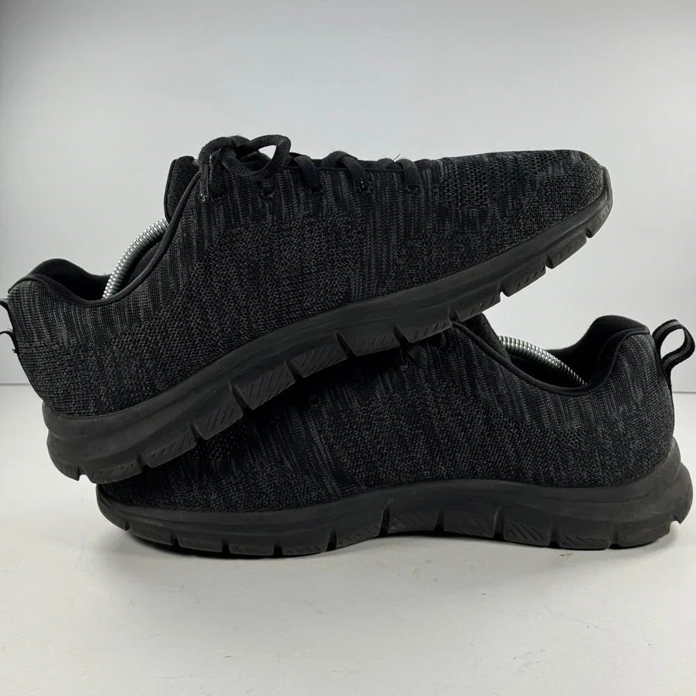 Skechers Summits South Rim Mens Black‎ Training Shoes 232298W Size 10.5 Wide